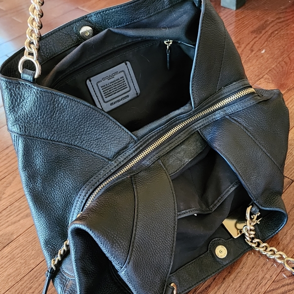 Coach satchel leather shoulder bag - Picture 6 of 11